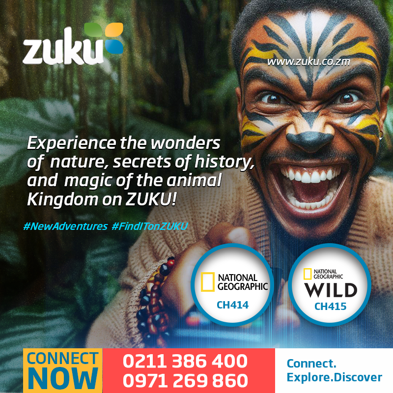 Zuku Zambia channels Nat Geo