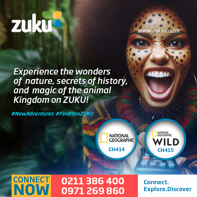 Zuku Zambia channels Nat Geo