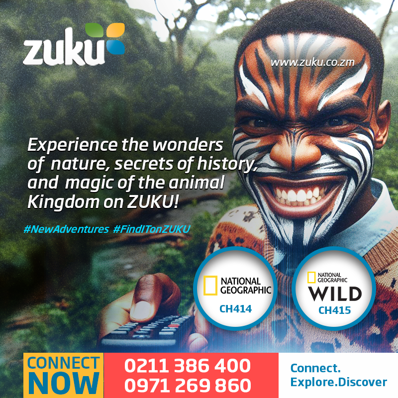 Zuku Zambia channels Nat Geo